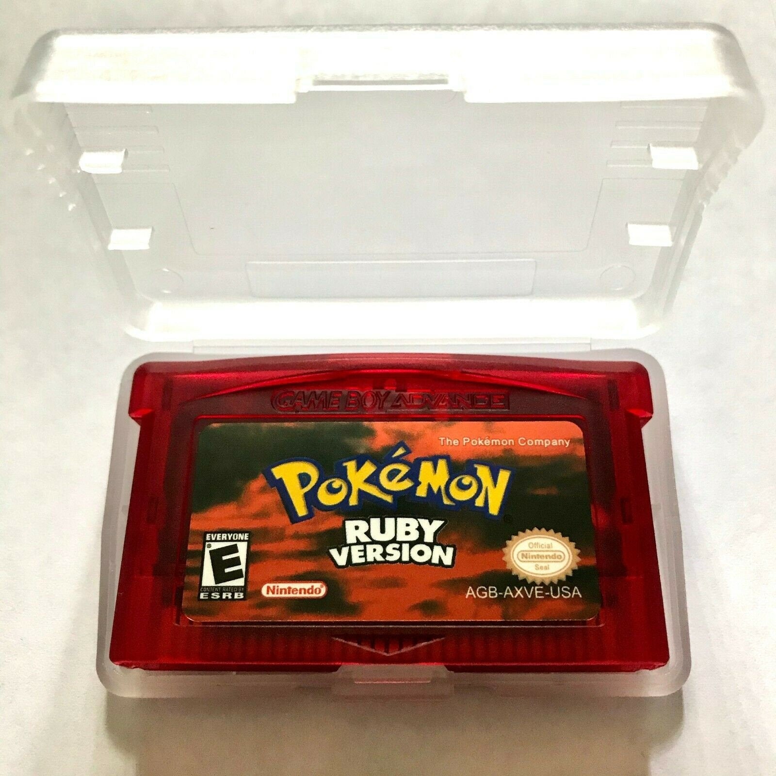 Pokemon Emerald Sapphire Ruby Leaf Green Fire Red Reproduction Game Card for Gameboy Advanced GBA NDS Cartridges