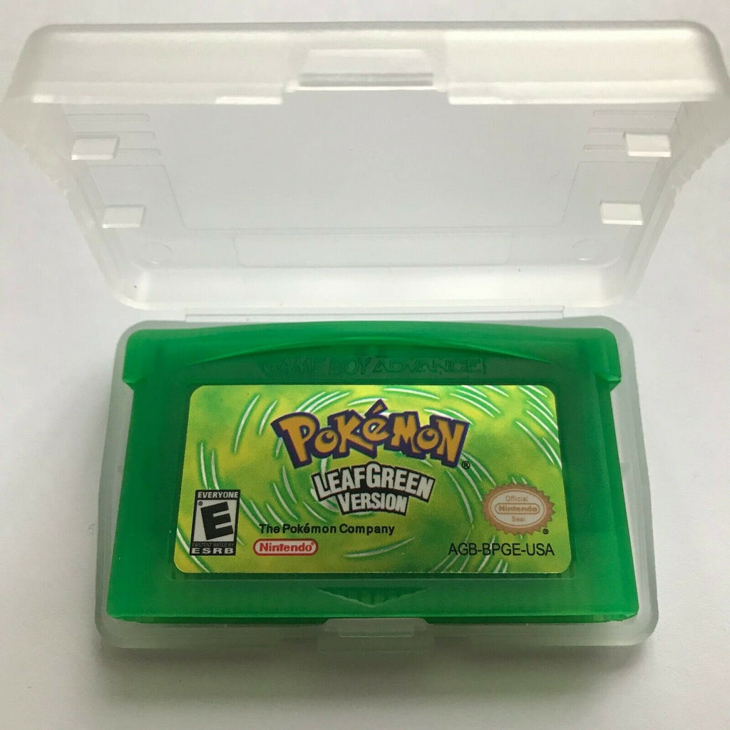 Pokemon Emerald Sapphire Ruby Leaf Green Fire Red Reproduction Game Card for Gameboy Advanced GBA NDS Cartridges