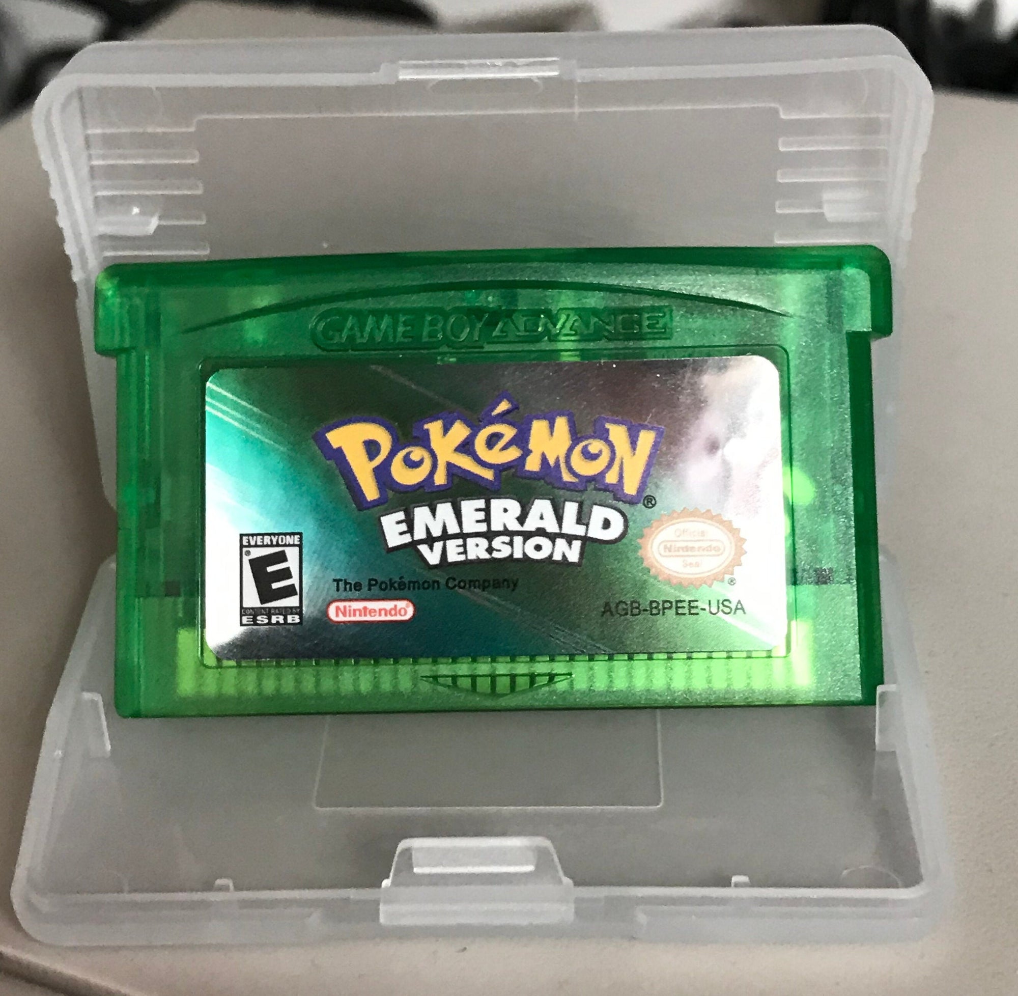 Pokemon Emerald Sapphire Ruby Leaf Green Fire Red Reproduction Game Card for Gameboy Advanced GBA NDS Cartridges